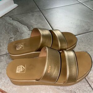 Reef Metallic Gold Women's Sandals